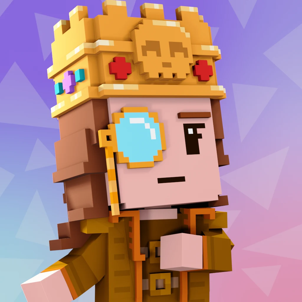Pirate #7530 voxel render