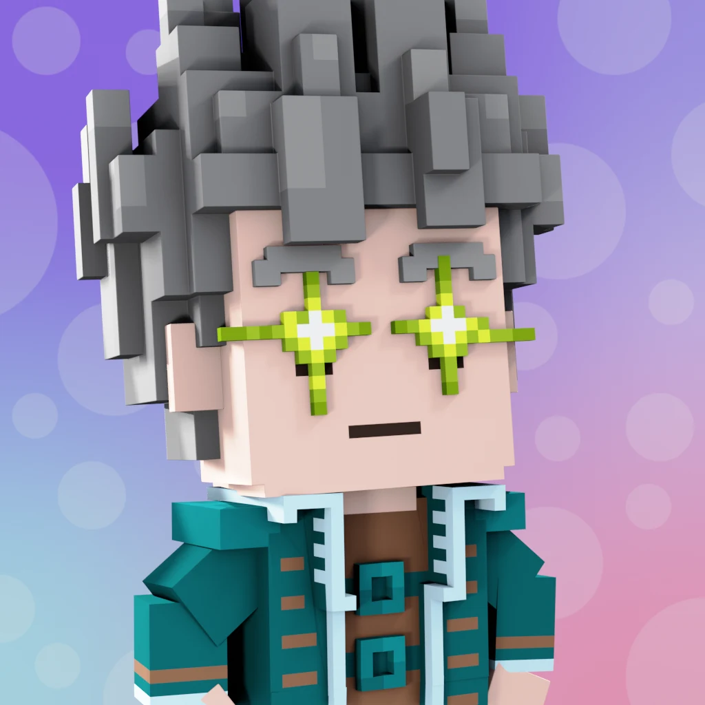 Pirate #7535 voxel render
