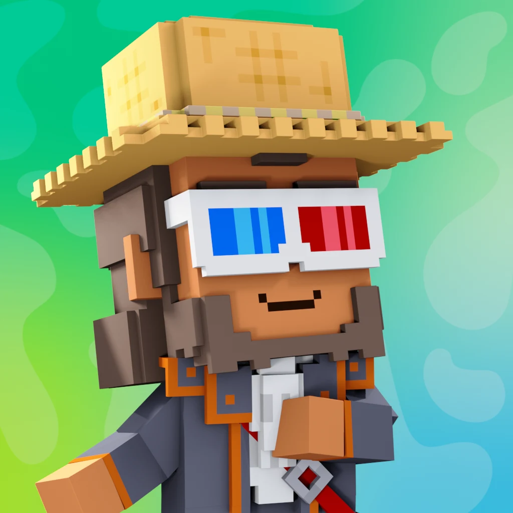 Pirate #7536 voxel render