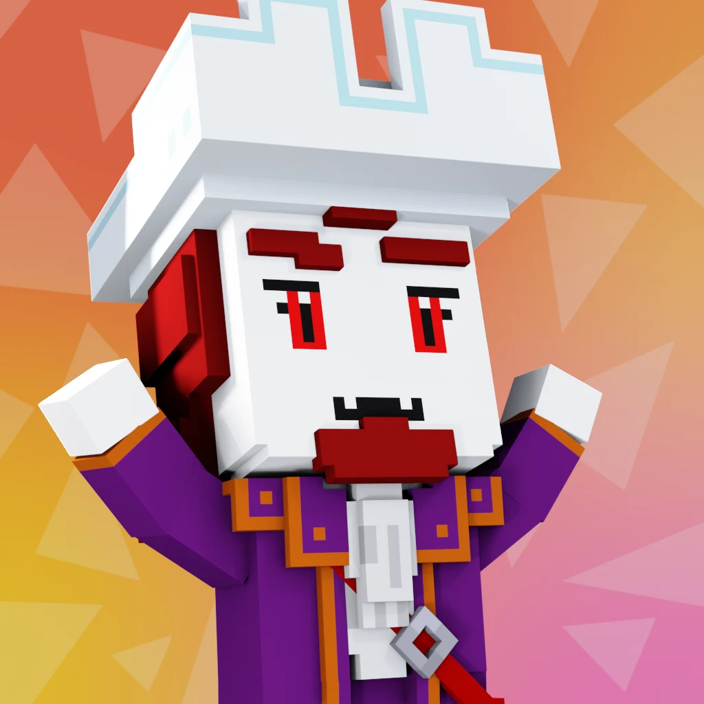 Pirate #7552 voxel render