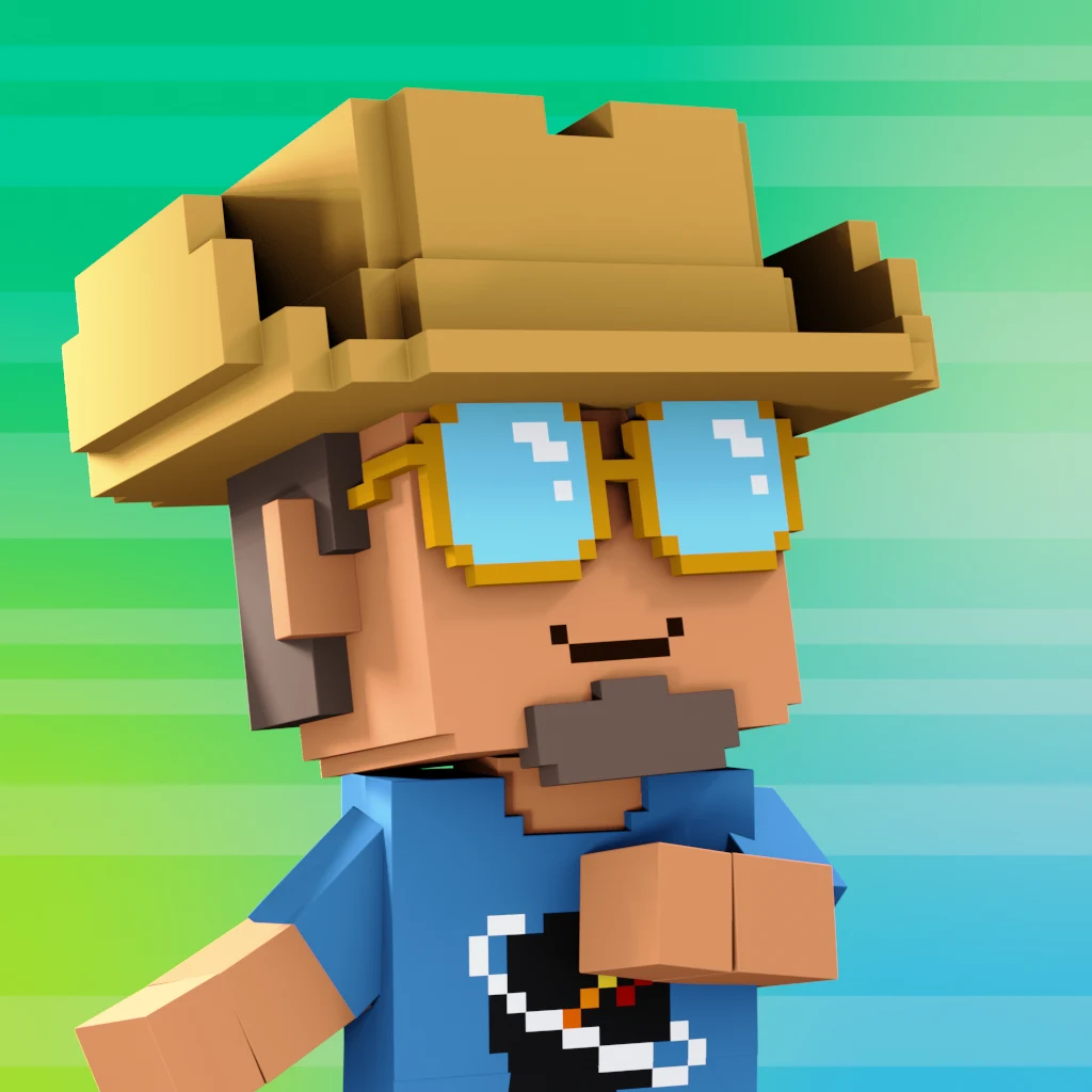Pirate #7560 voxel render
