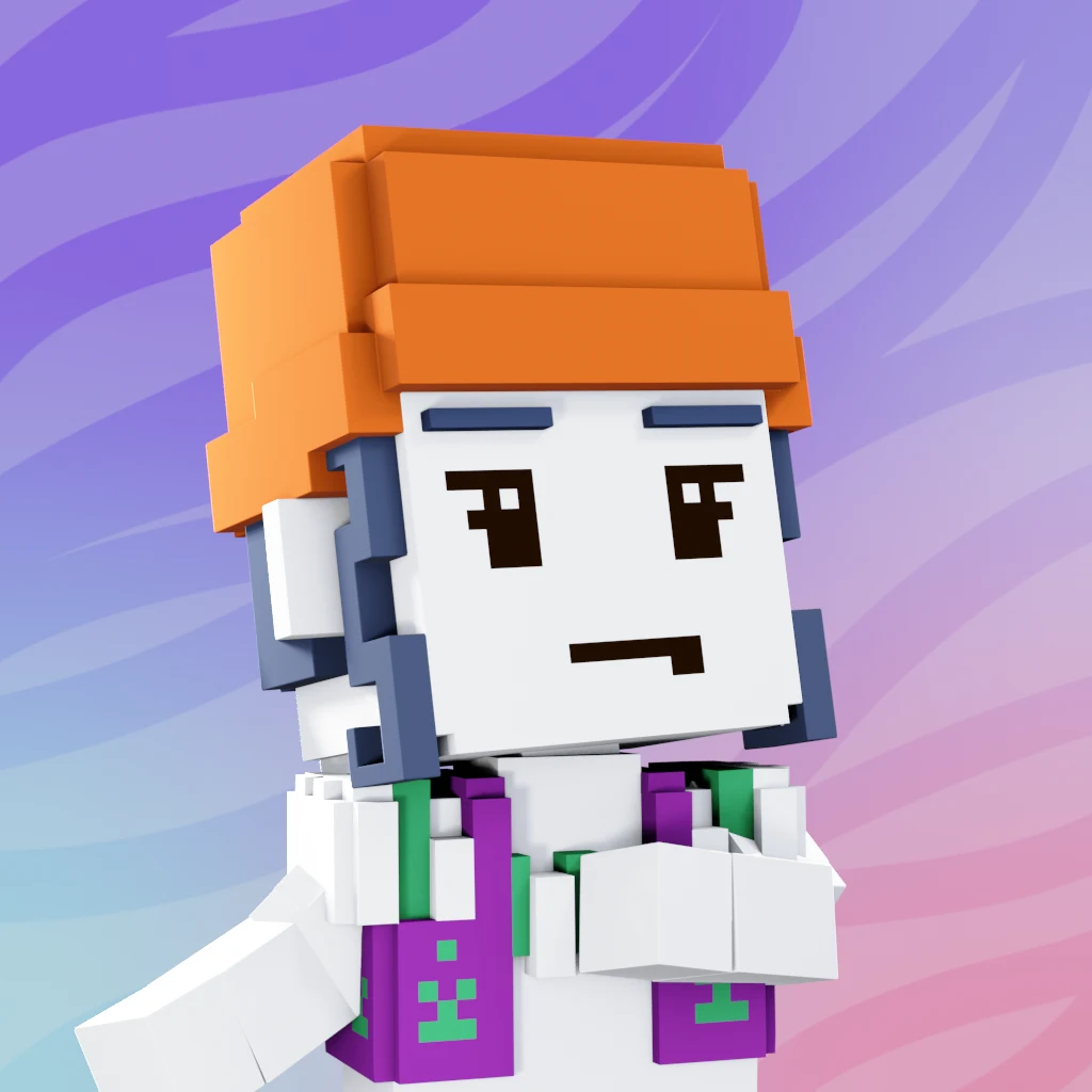 Pirate #7561 voxel render