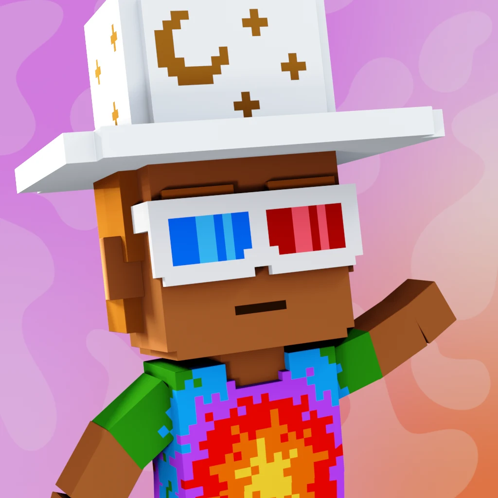 Pirate #7571 voxel render