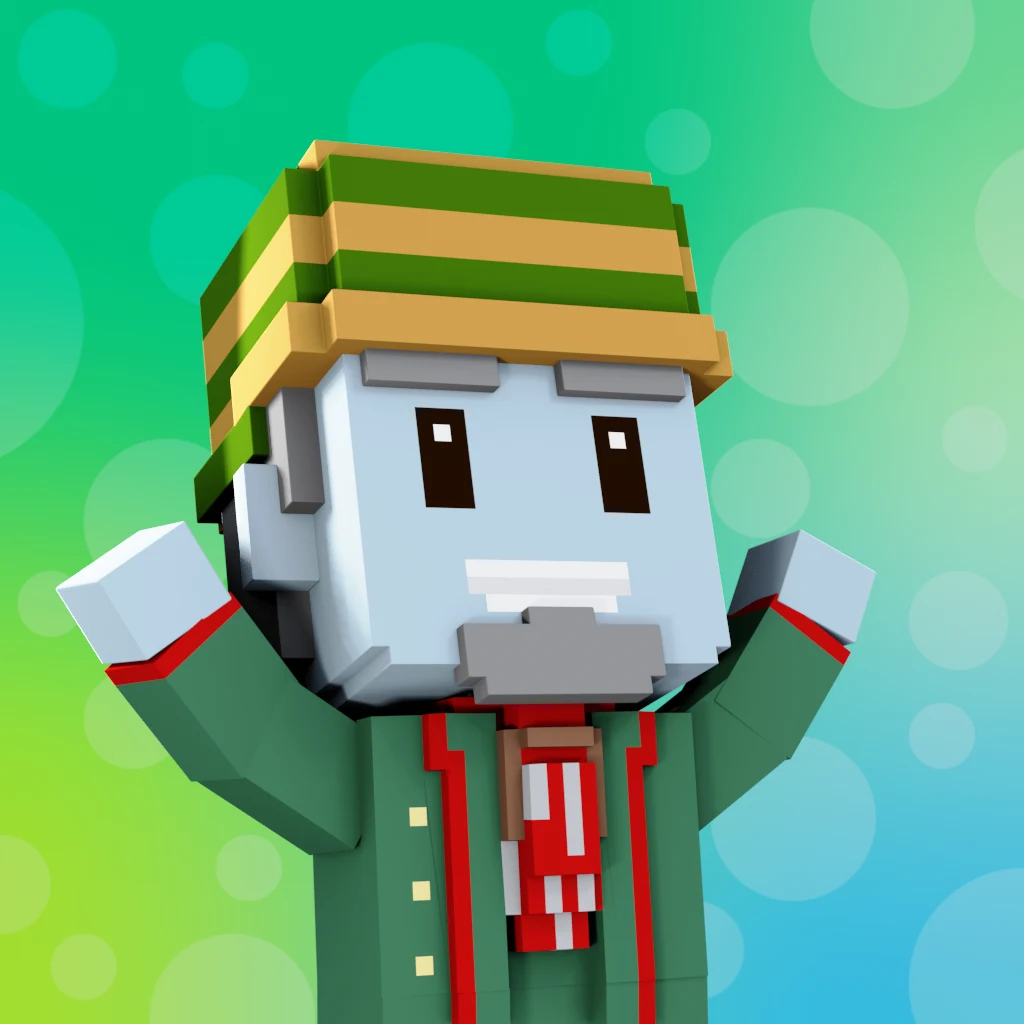 Pirate #76 voxel render