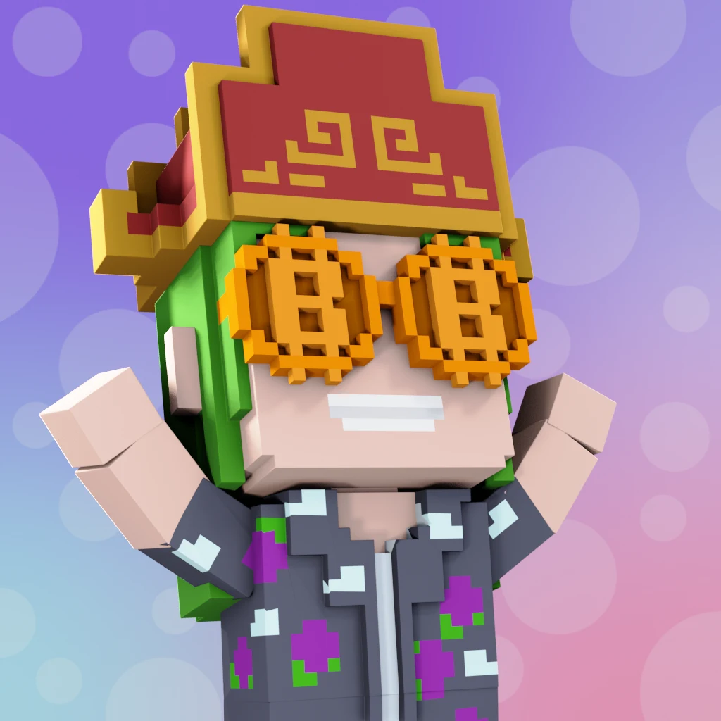 Pirate #7621 voxel render