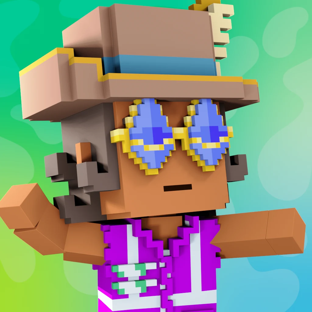 Pirate #763 voxel render