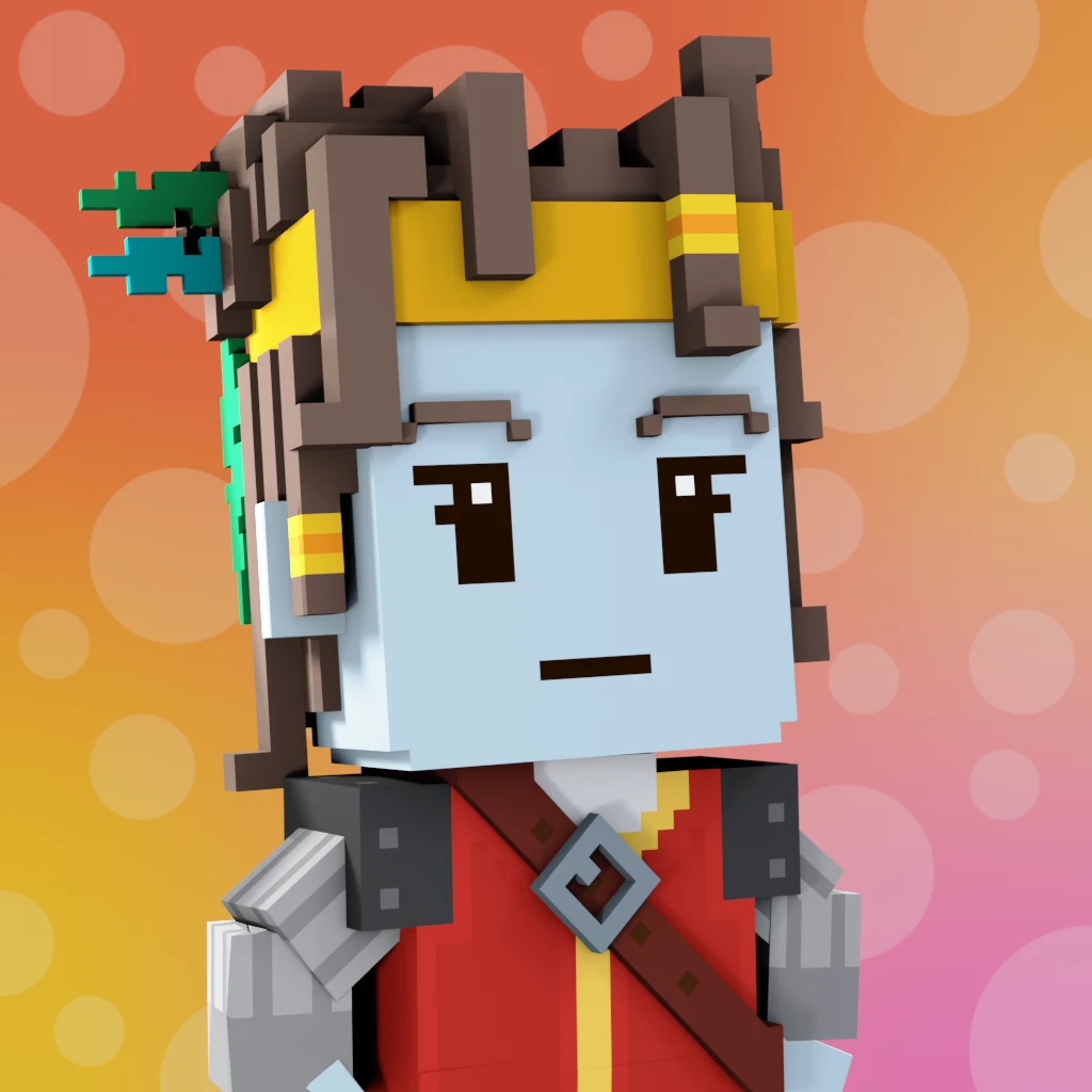 Pirate #7635 voxel render
