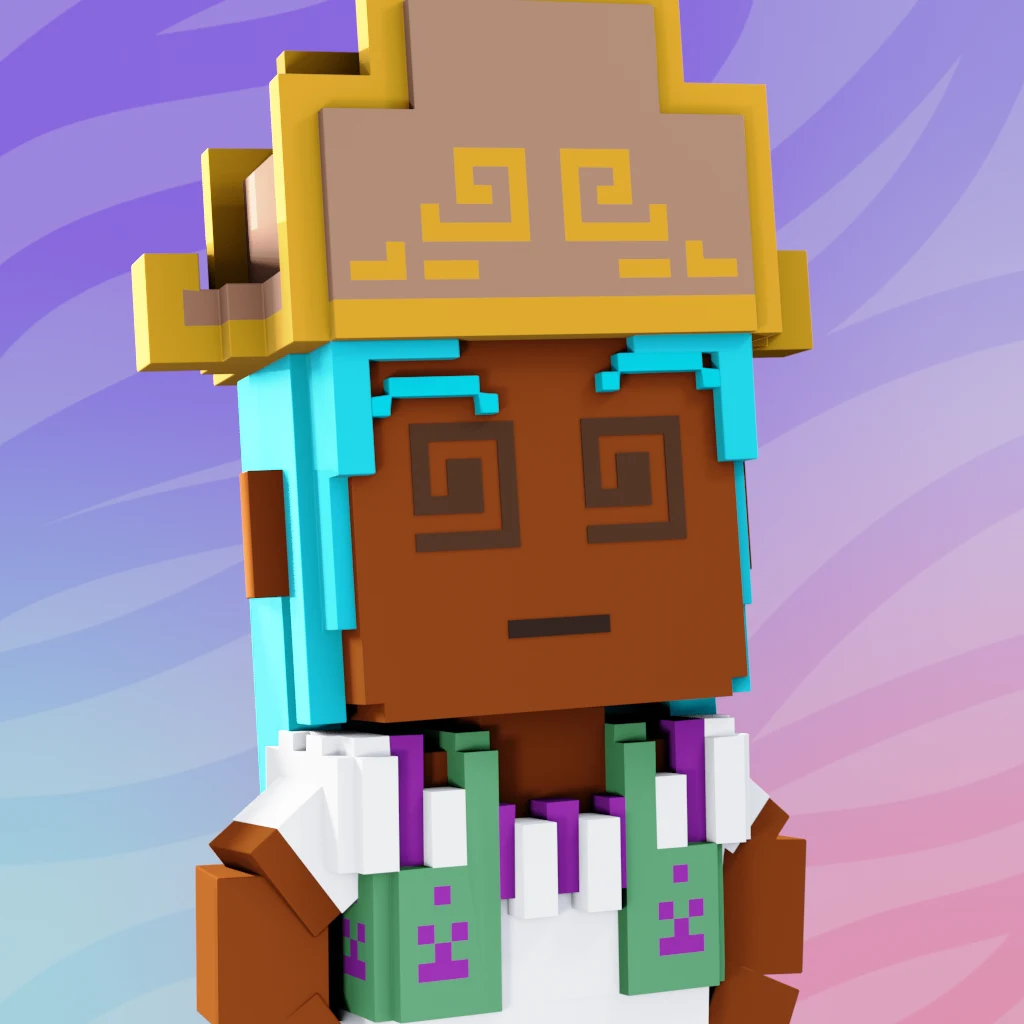 Pirate #7640 voxel render