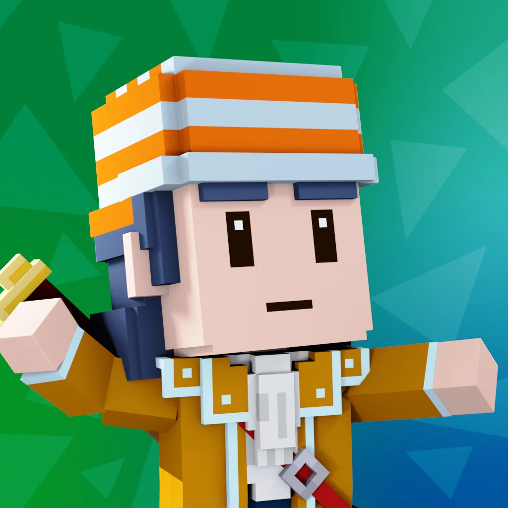 Pirate #7641 voxel render