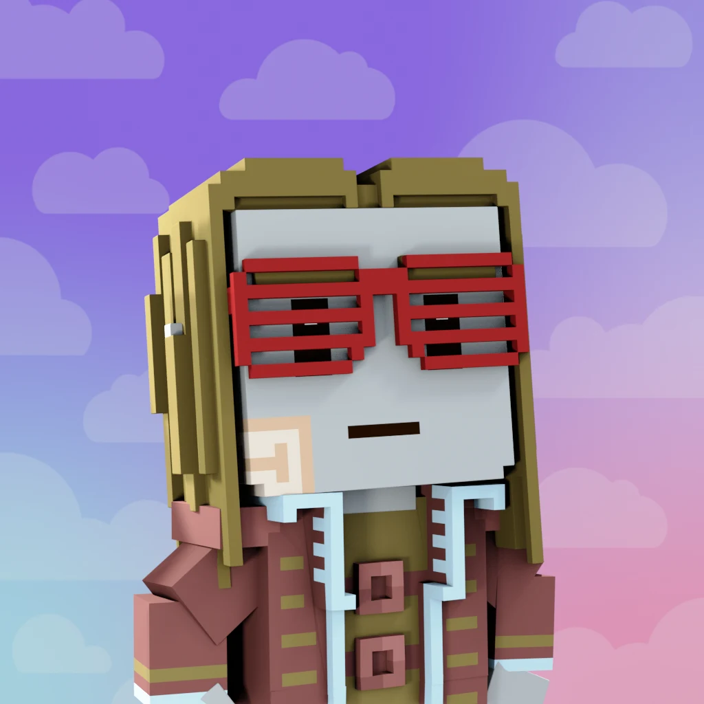 Pirate #7645 voxel render