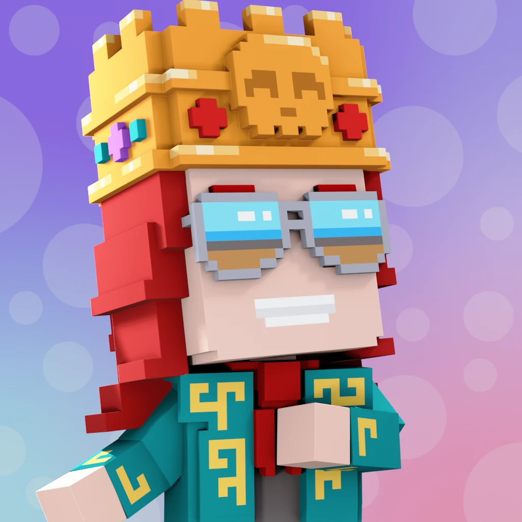 Pirate #7659 voxel render