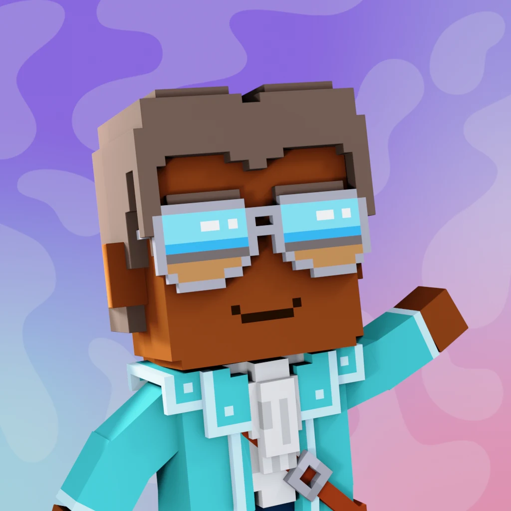 Pirate #7660 voxel render