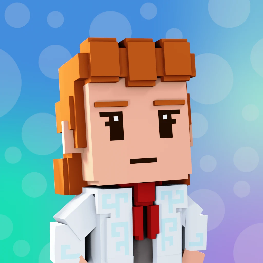 Pirate #7662 voxel render