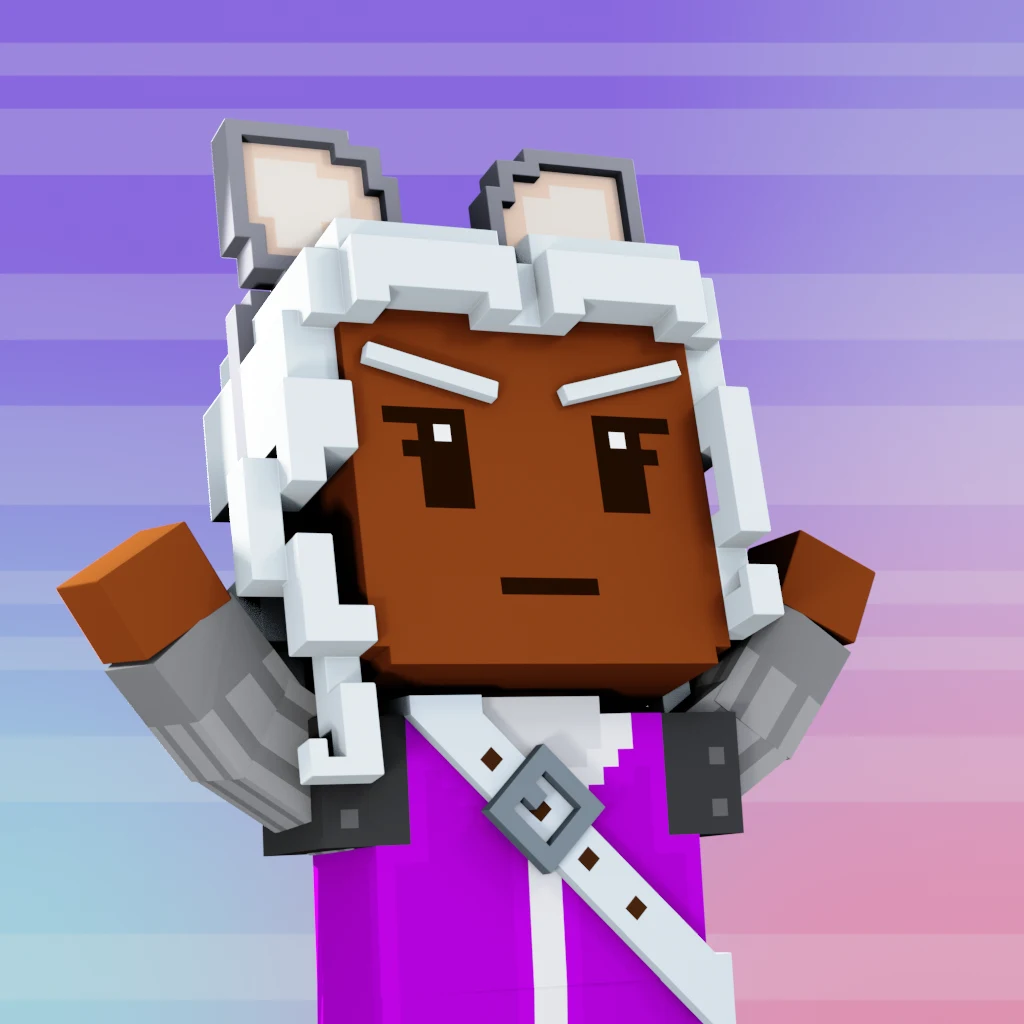 Pirate #7674 voxel render