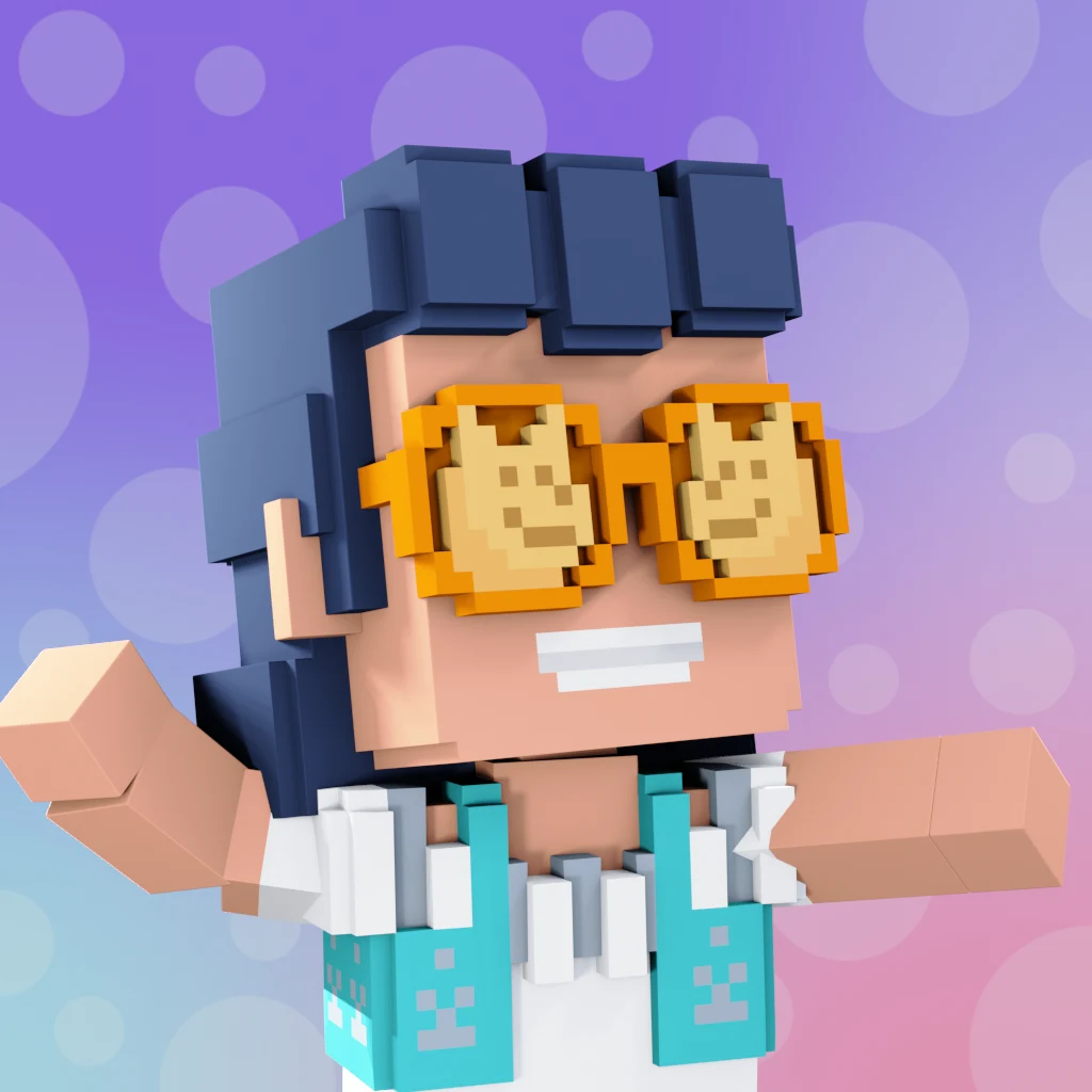 Pirate #7687 voxel render
