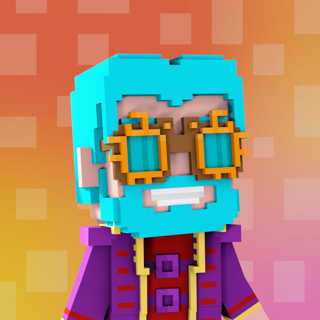 Pirate #770 voxel render