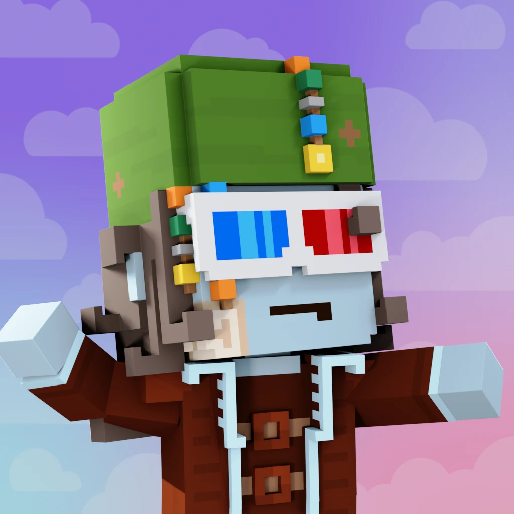 Pirate #7712 voxel render