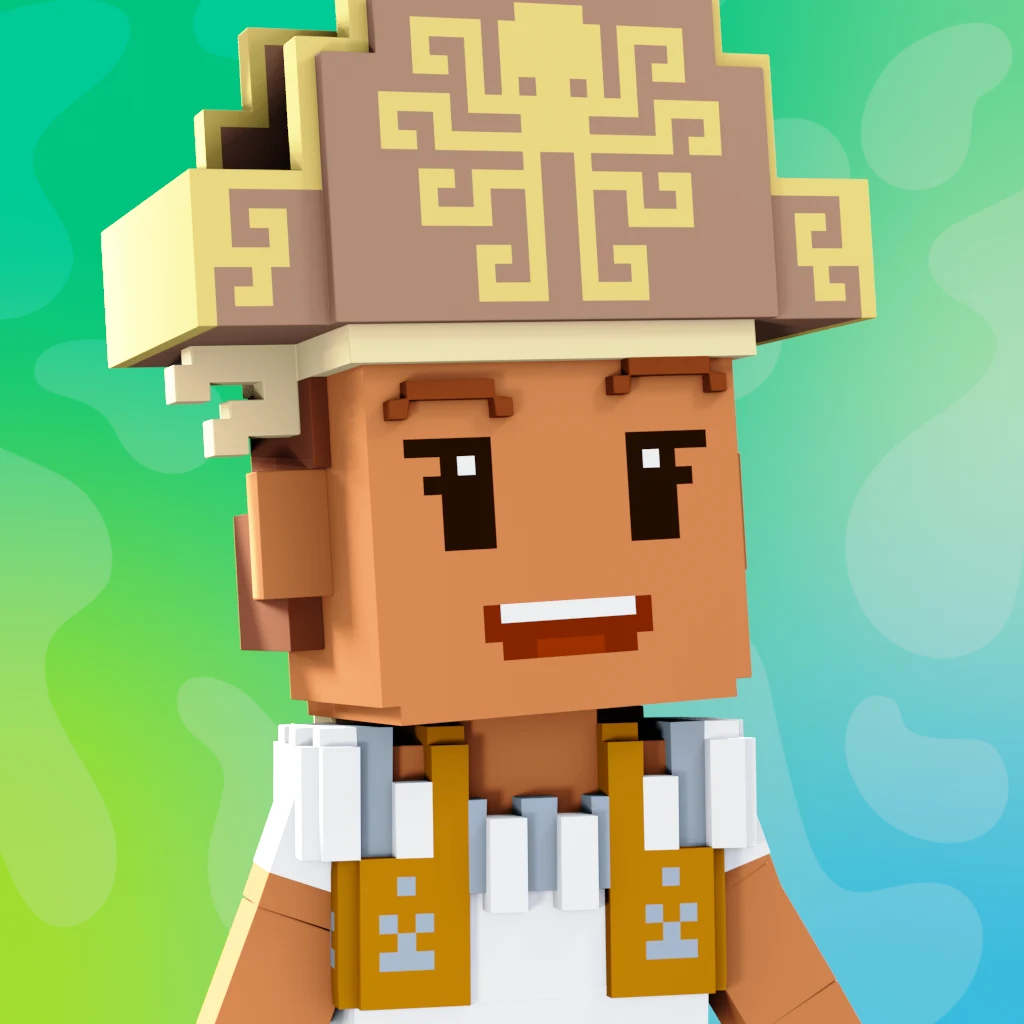 Pirate #7725 voxel render