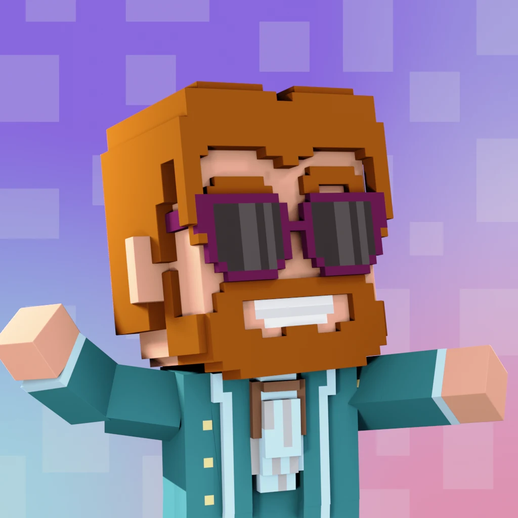 Pirate #774 voxel render