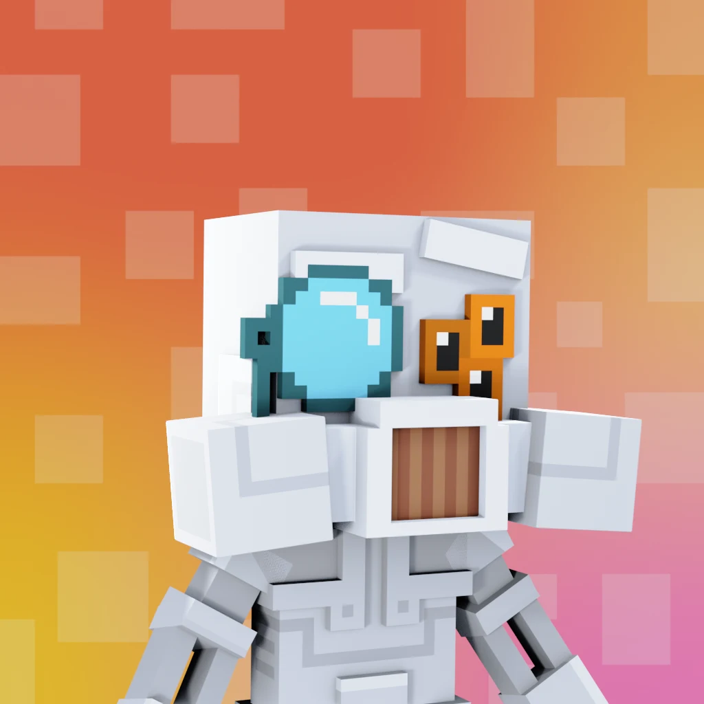 Pirate #7758 voxel render