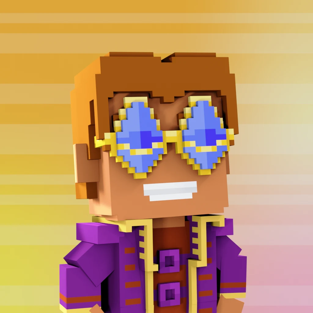 Pirate #7759 voxel render