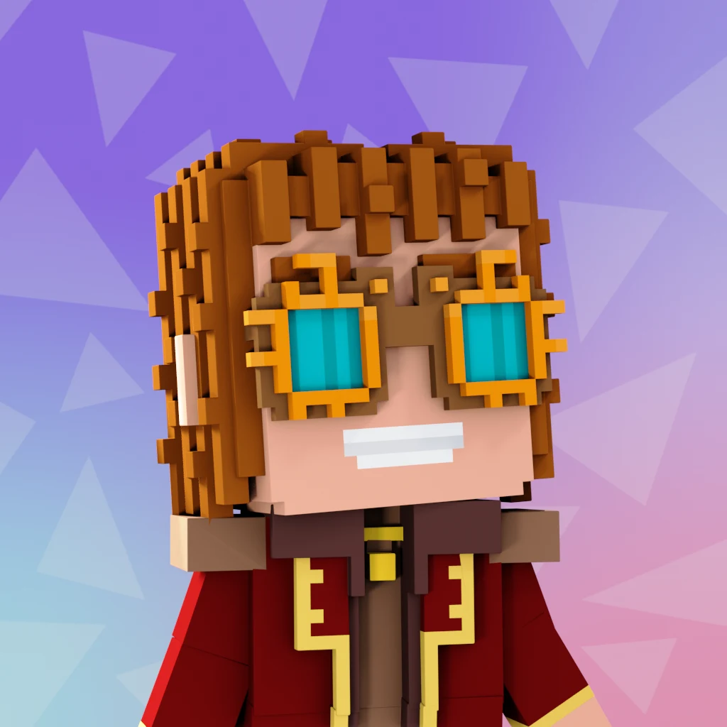 Pirate #7769 voxel render