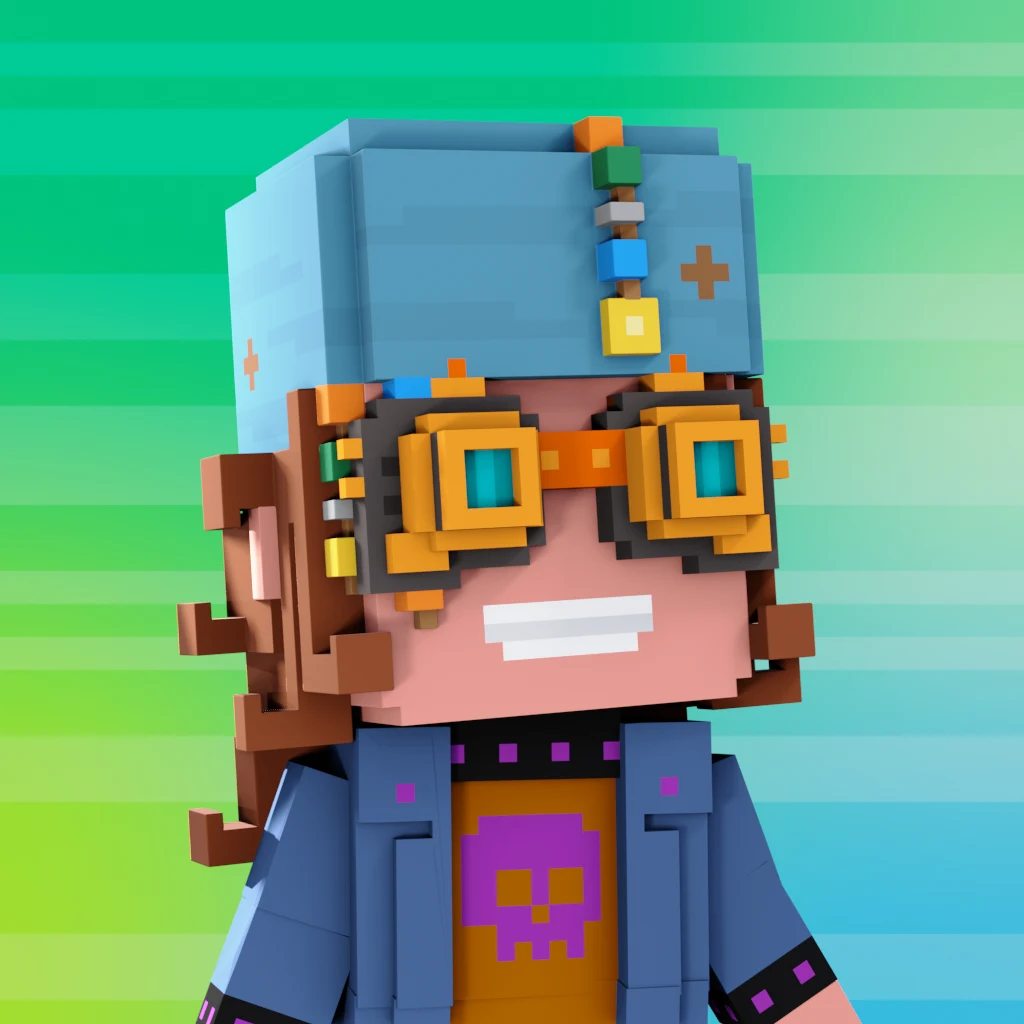 Pirate #777 voxel render