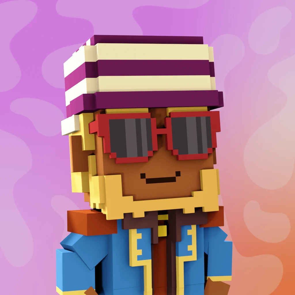 Pirate #7805 voxel render