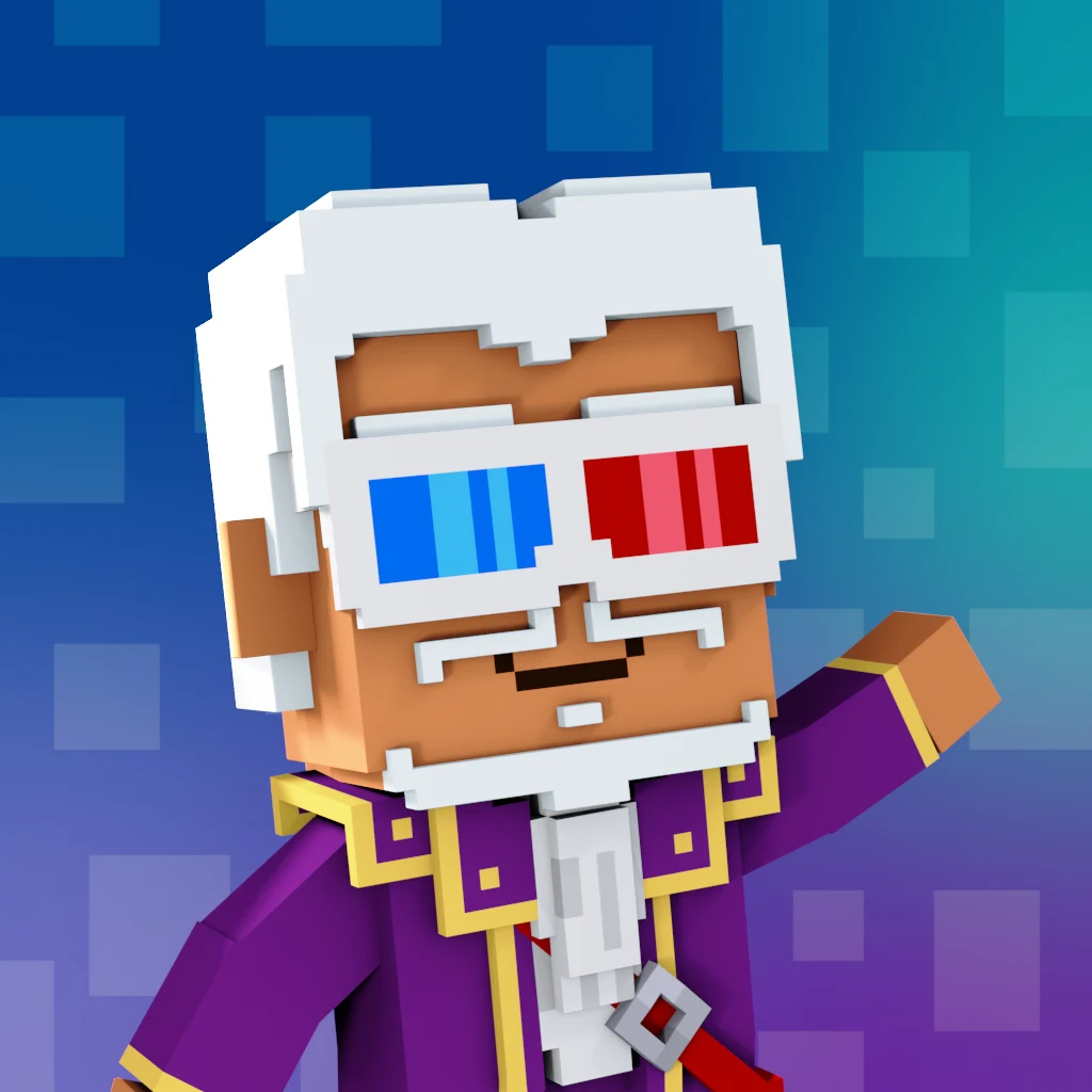 Pirate #7827 voxel render