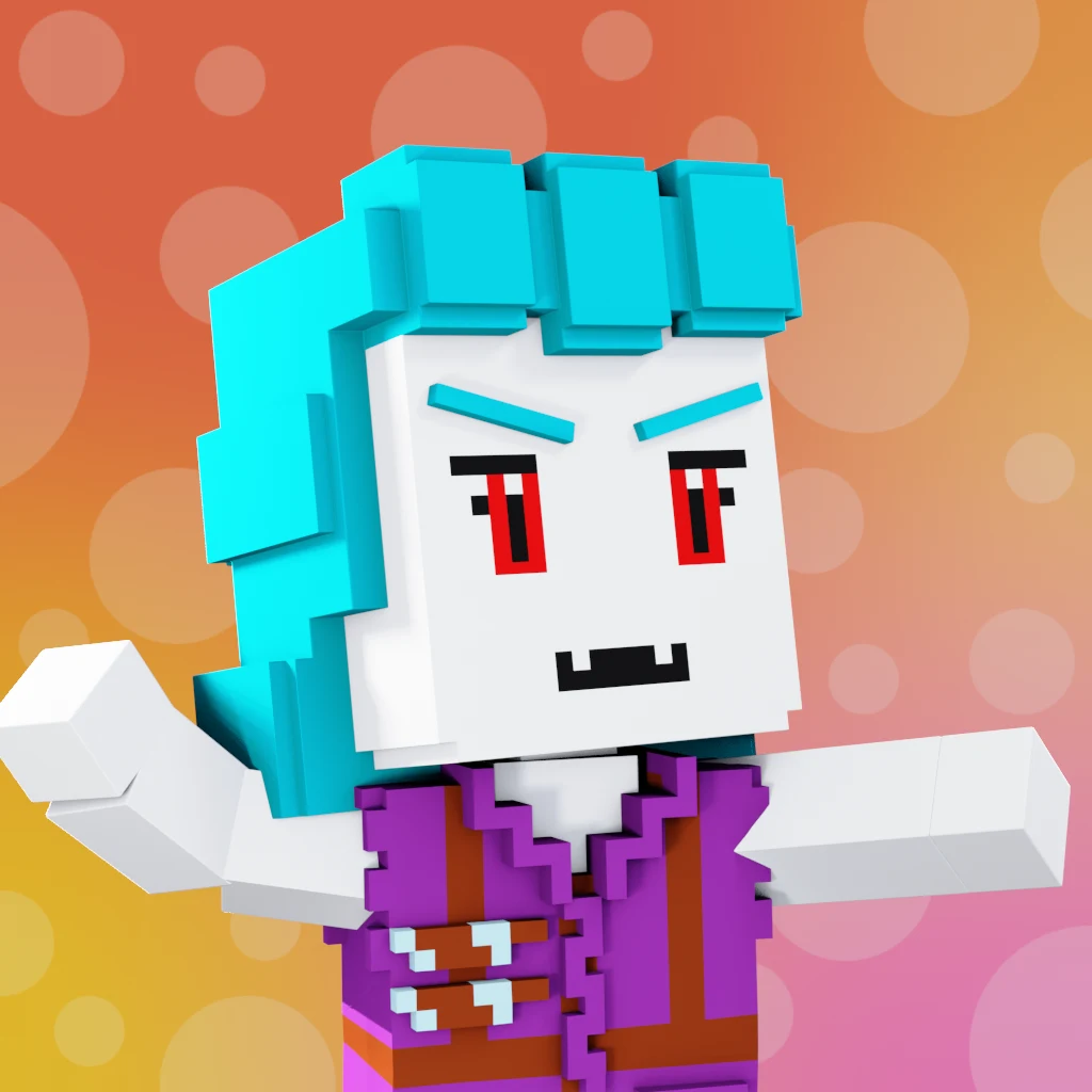 Pirate #7835 voxel render