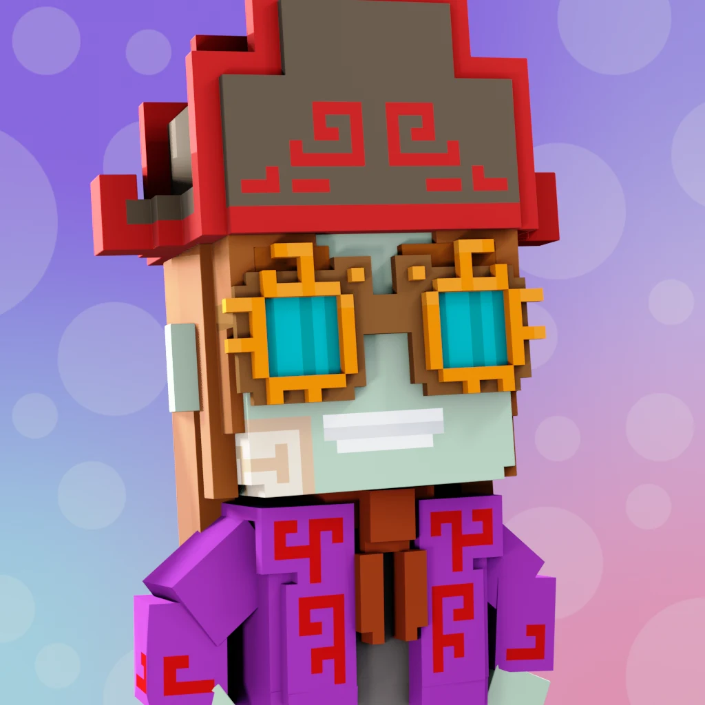 Pirate #7853 voxel render