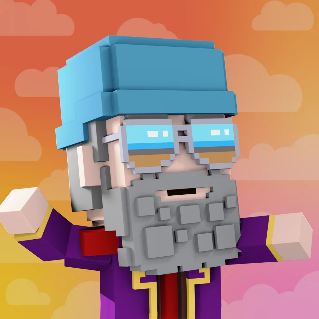 Pirate #7862 voxel render