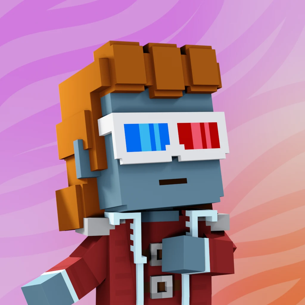 Pirate #7875 voxel render