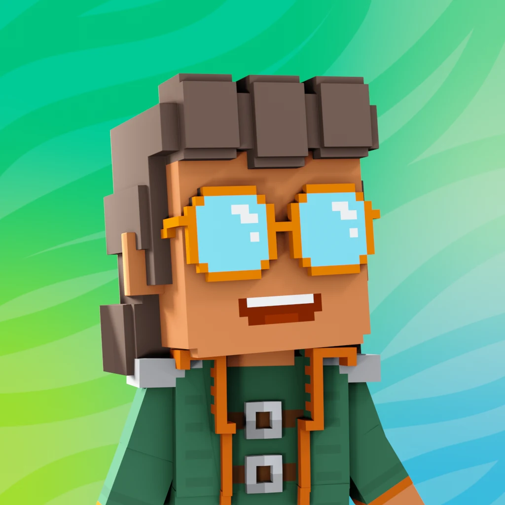 Pirate #7899 voxel render