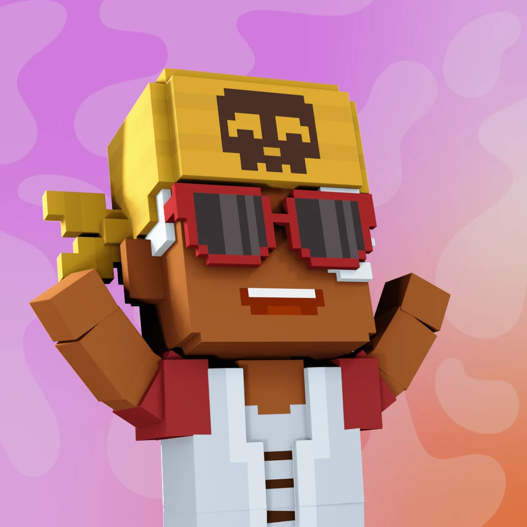 Pirate #790 voxel render