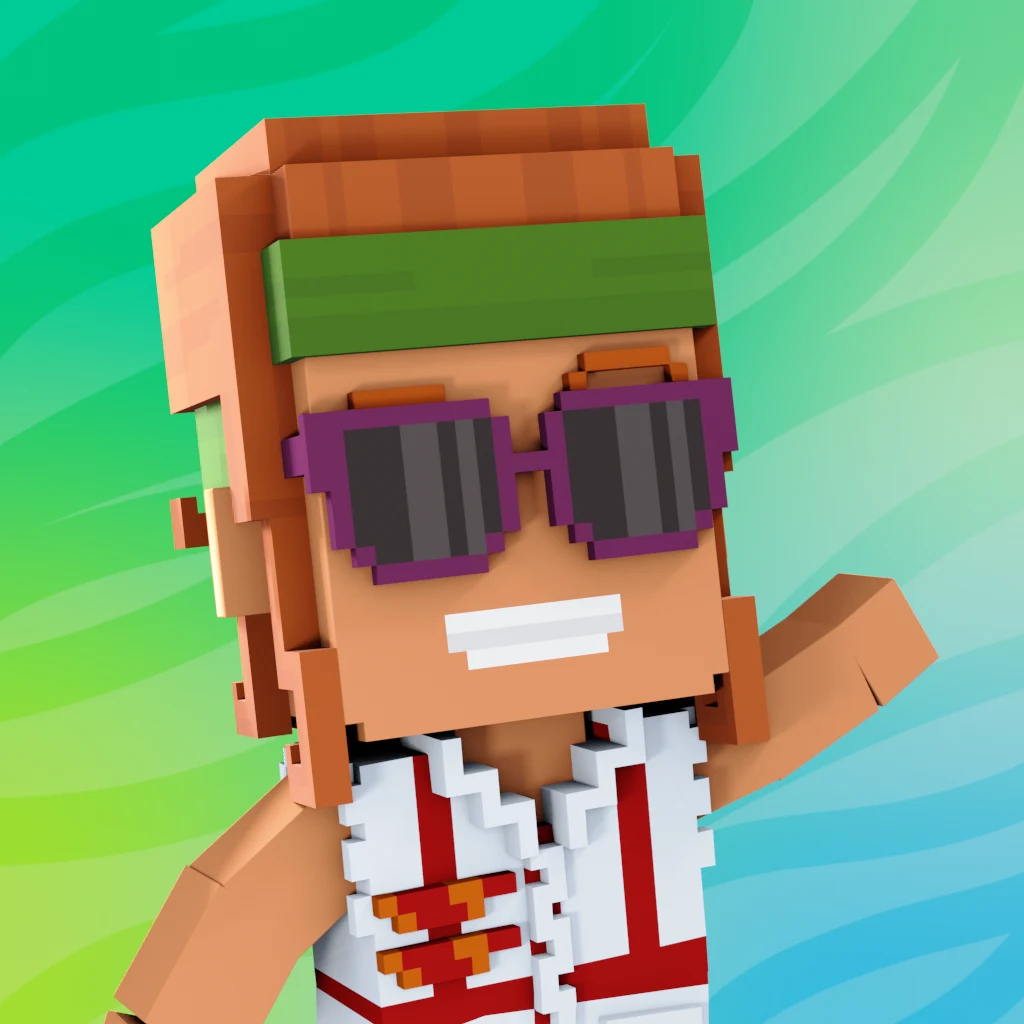 Pirate #7903 voxel render