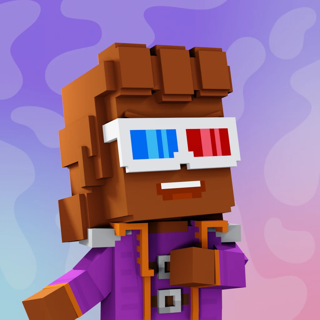 Pirate #7905 voxel render