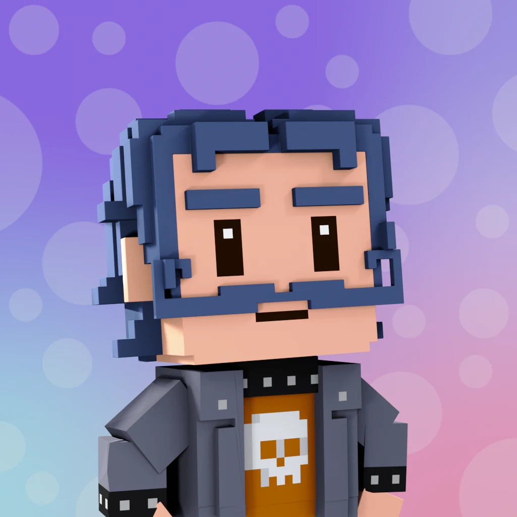 Pirate #7906 voxel render