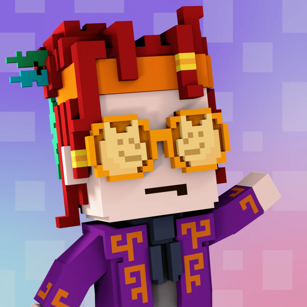 Pirate #791 voxel render