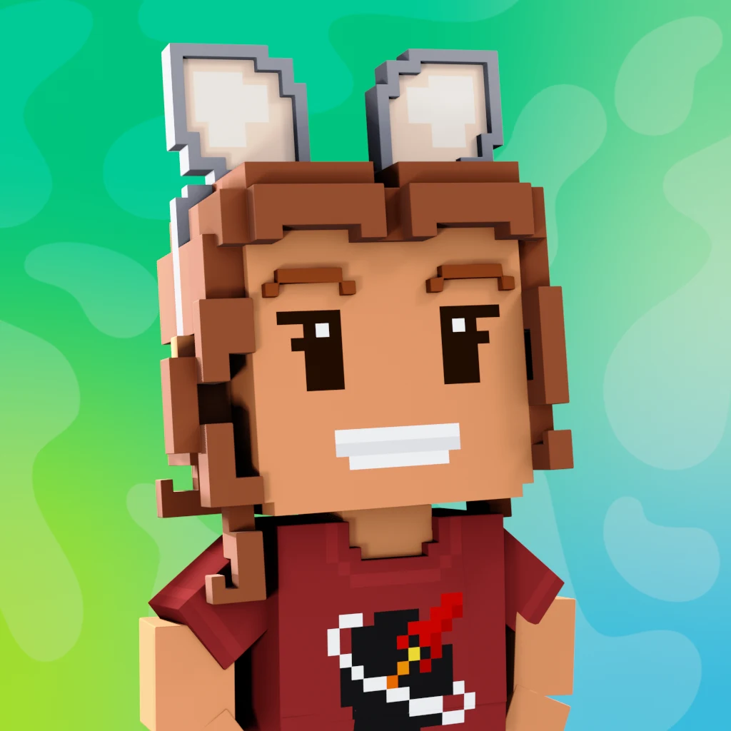 Pirate #7912 voxel render