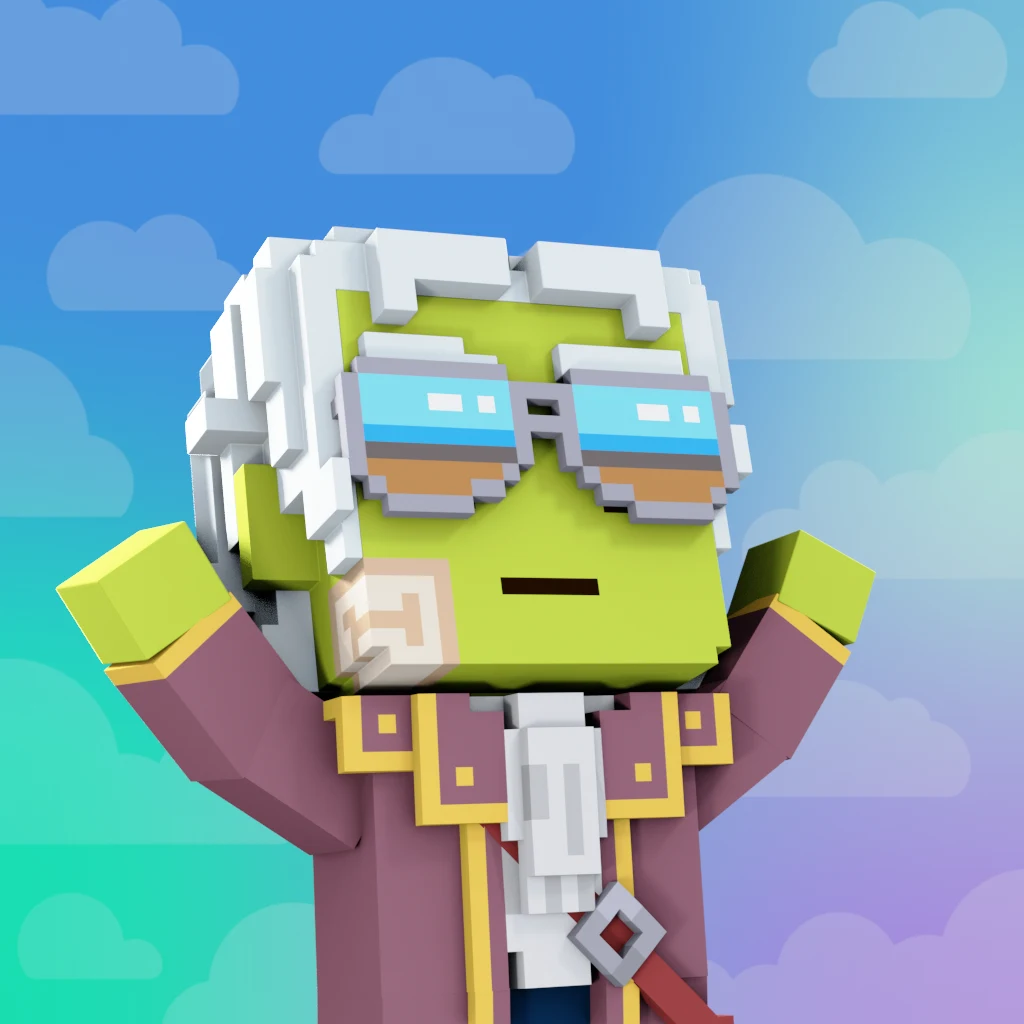 Pirate #7918 voxel render