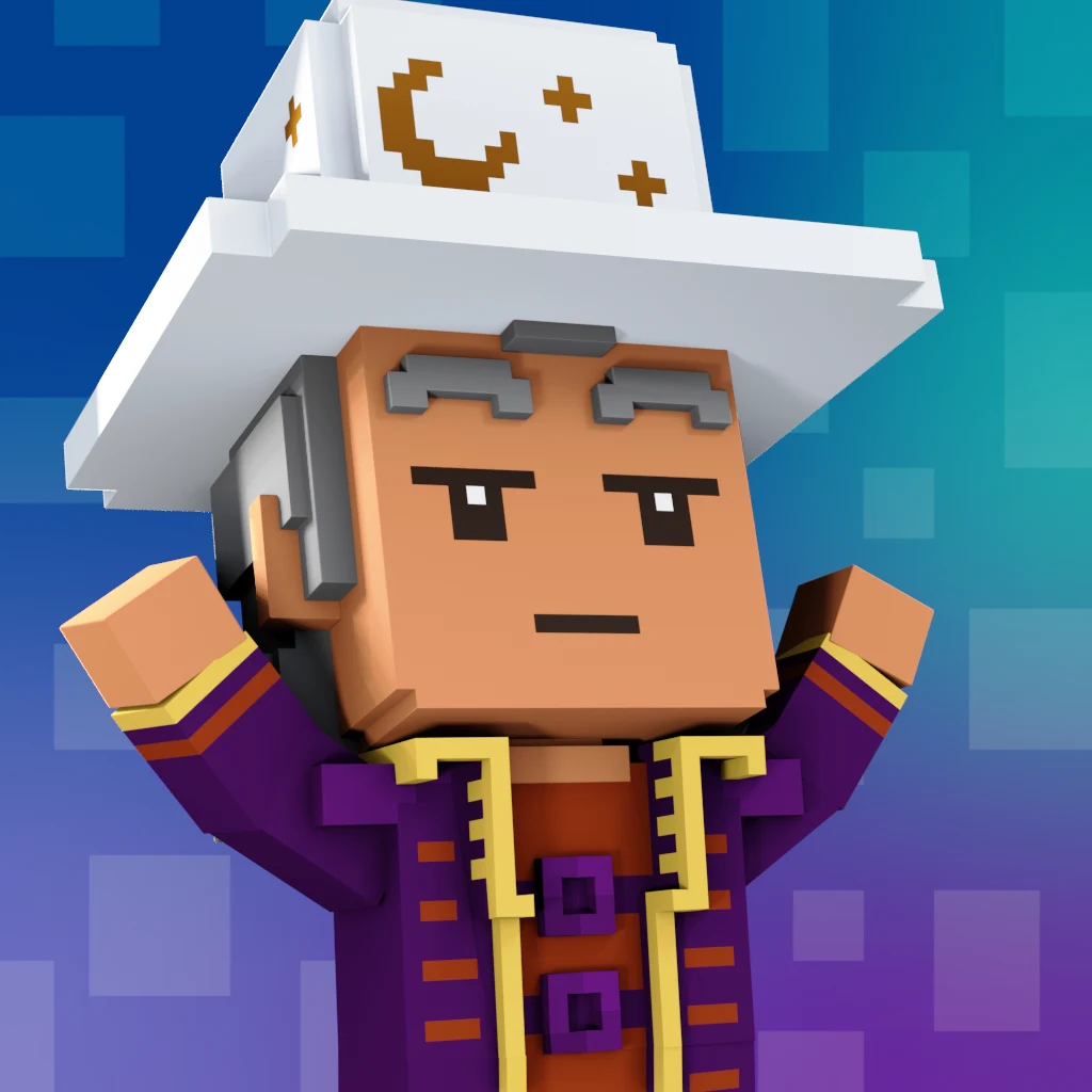 Pirate #7930 voxel render