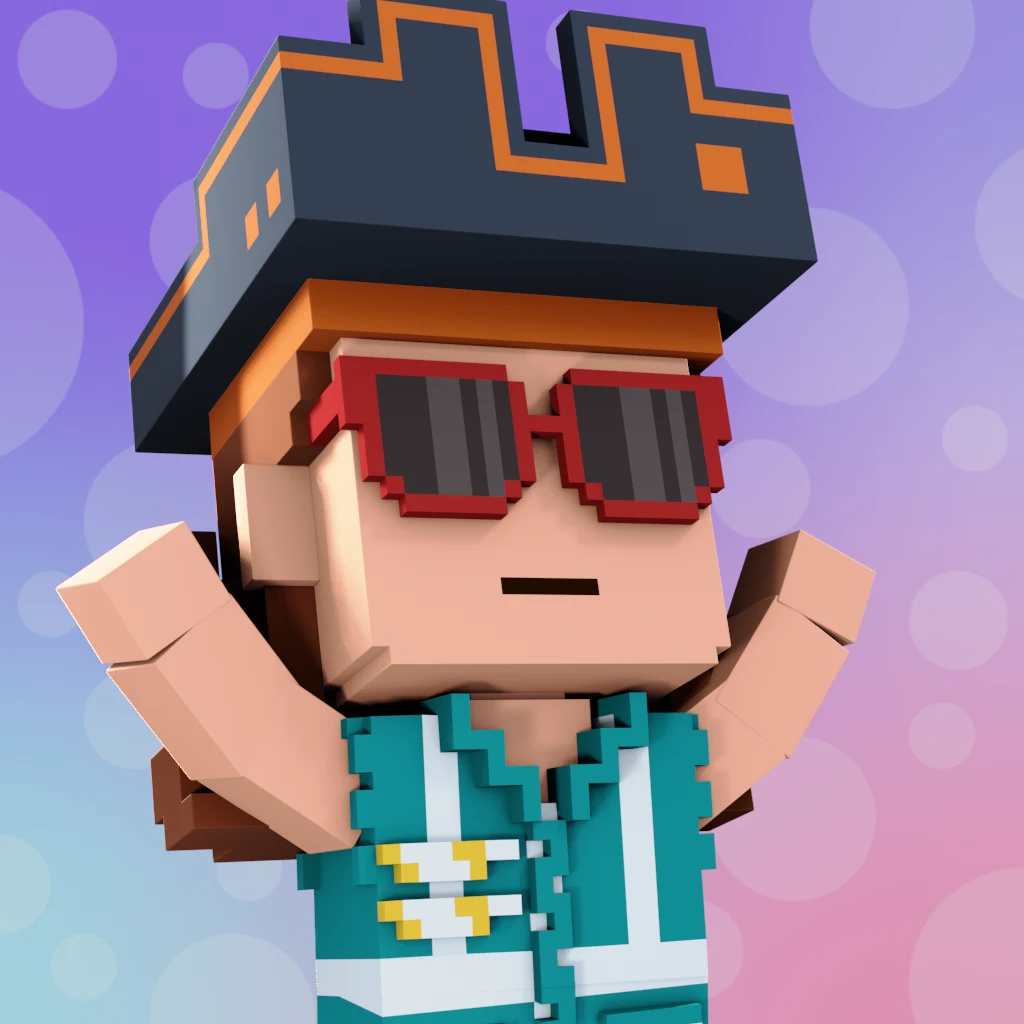 Pirate #7931 voxel render