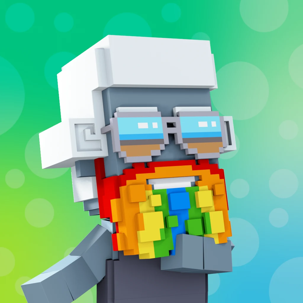 Pirate #7936 voxel render