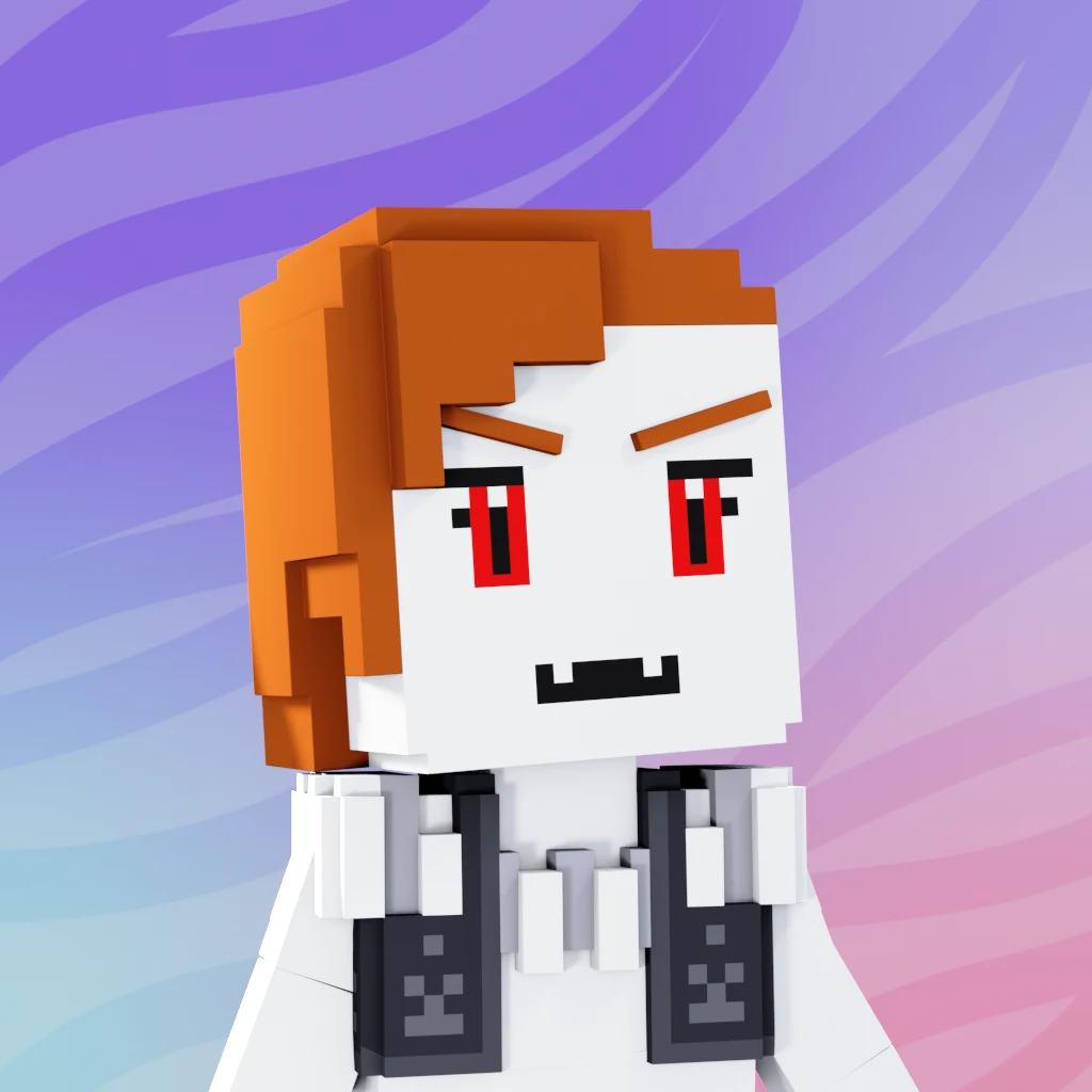 Pirate #7943 voxel render