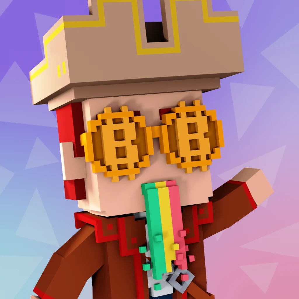 Pirate #7950 voxel render