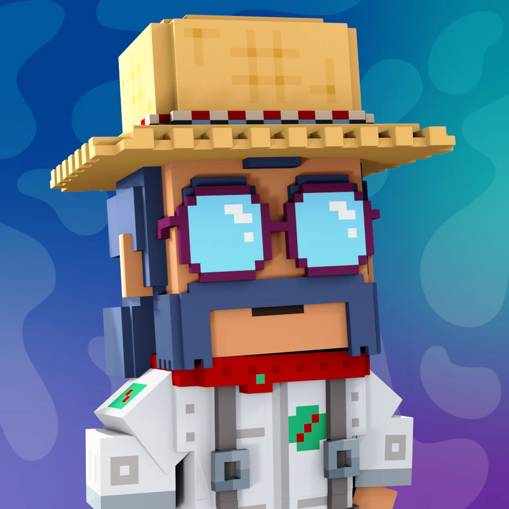 Pirate #7961 voxel render