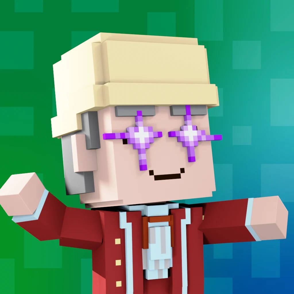 Pirate #7963 voxel render