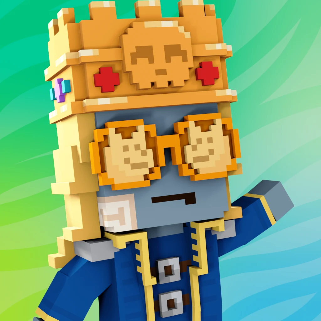 Pirate #7964 voxel render
