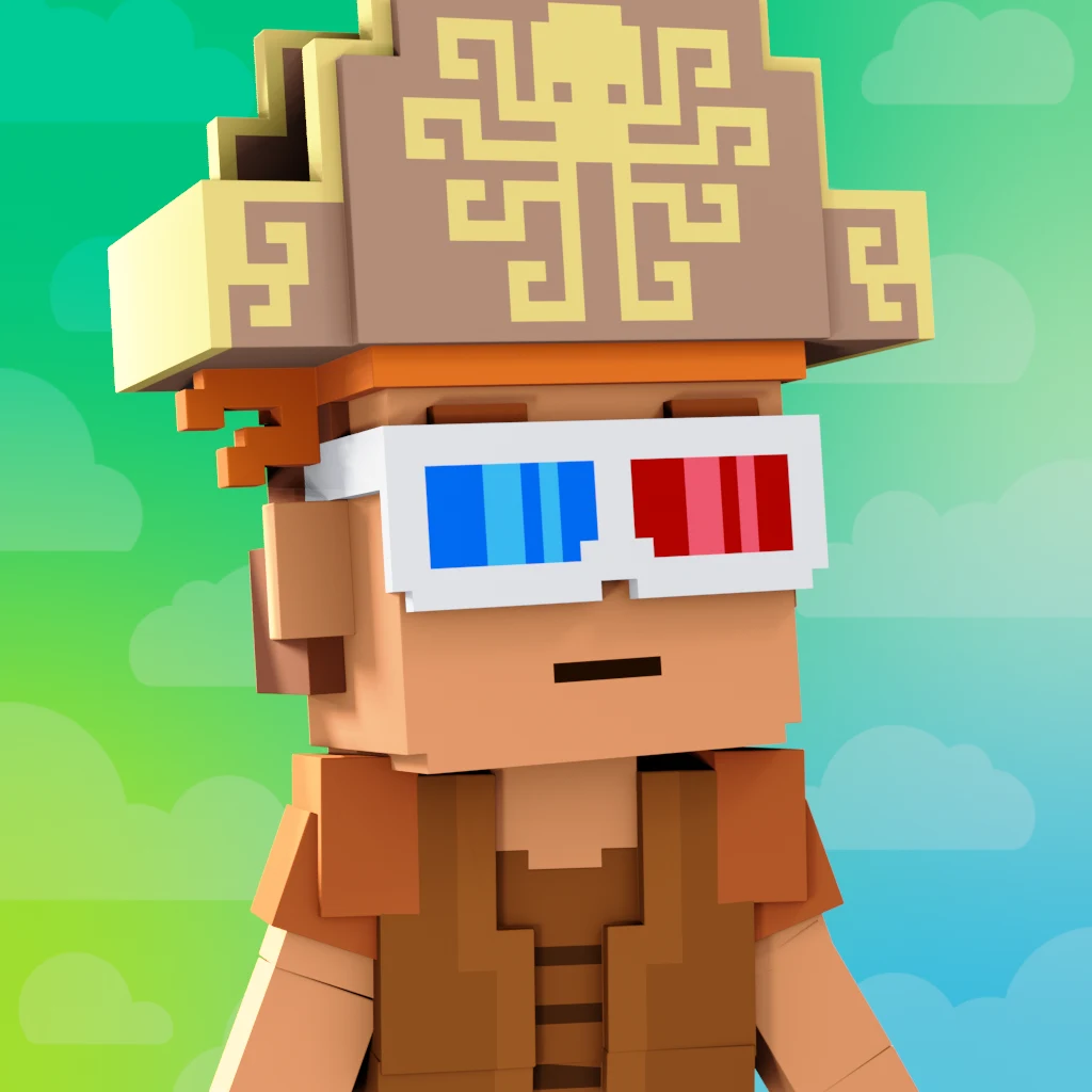 Pirate #7970 voxel render